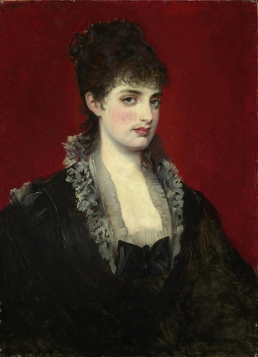Bildnis der Freifrau von Waldberg, Hans Makart (1840–1884), 1883–1884, © Salzburg Museum