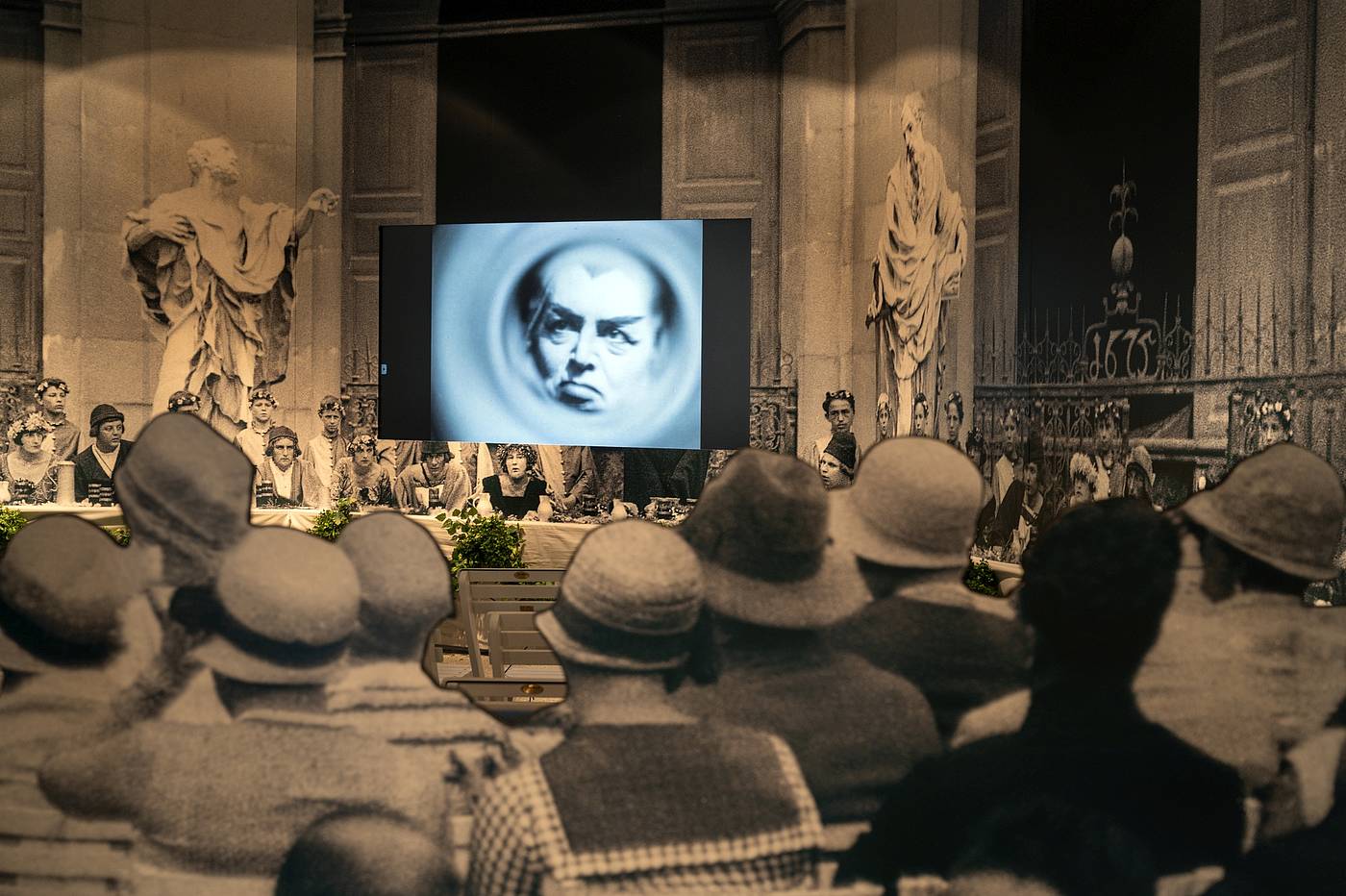 Raumansicht „Großes Kino“ – eine filmische Annäherung, Foto/Copyright: Luigi Caputo
