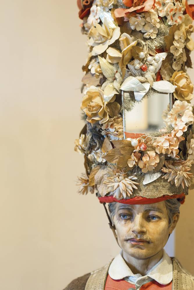 Ausstellungssujet „Masken, Trachten, Kultobjekte. 100 Jahre volkskundlich sammeln“, © Salzburg Museum/Maurice Rigaud
