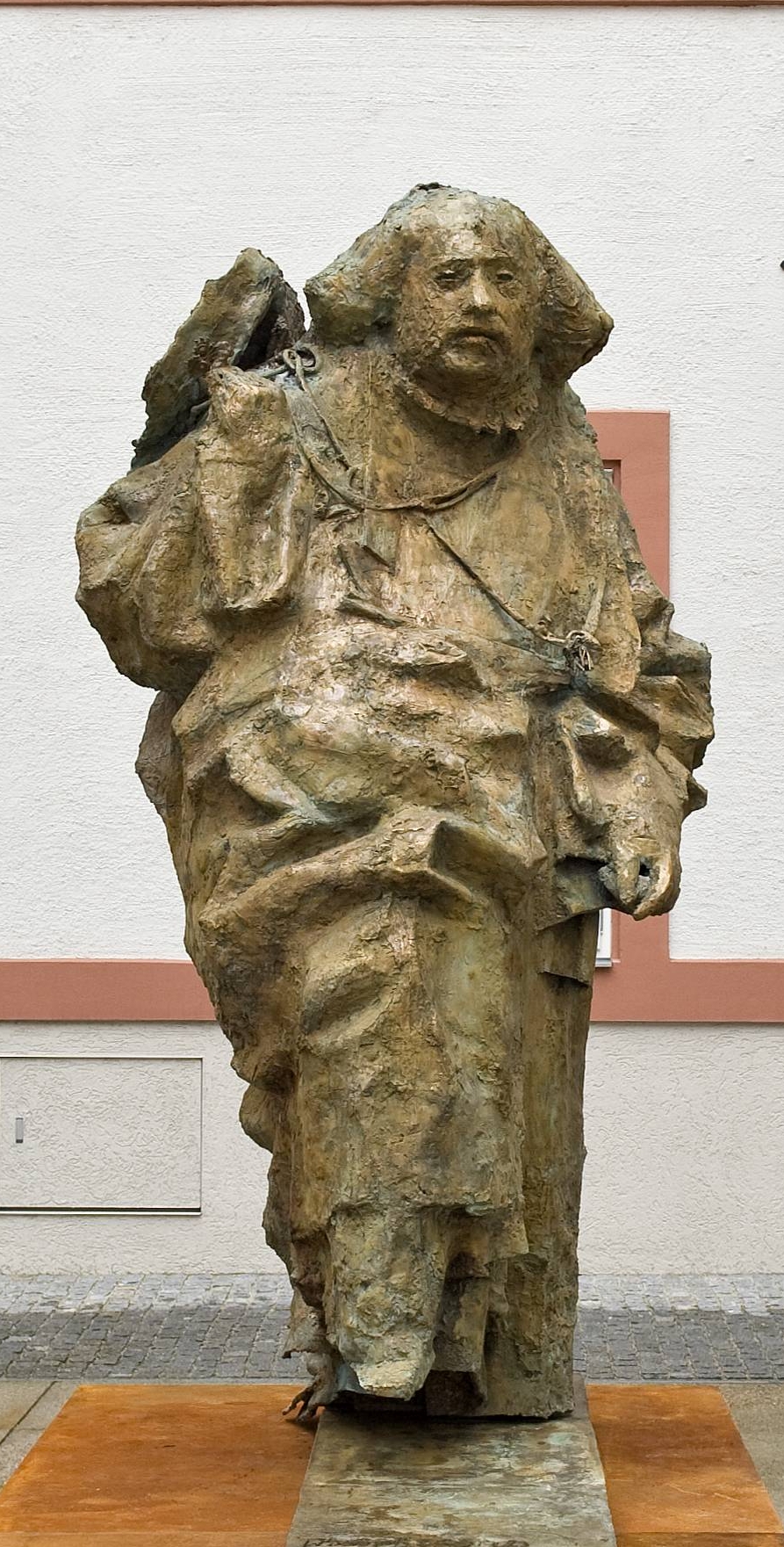 Theophrastus Bombastus von Hohenheim, genannt Paracelsus, Josef Zenzmaier, 2009, Bronze, Inv.-Nr. 1407-2009