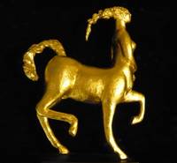 Lotte Ranft, Kentaurin, Bronze, blattvergoldet (Privatbesitz)
